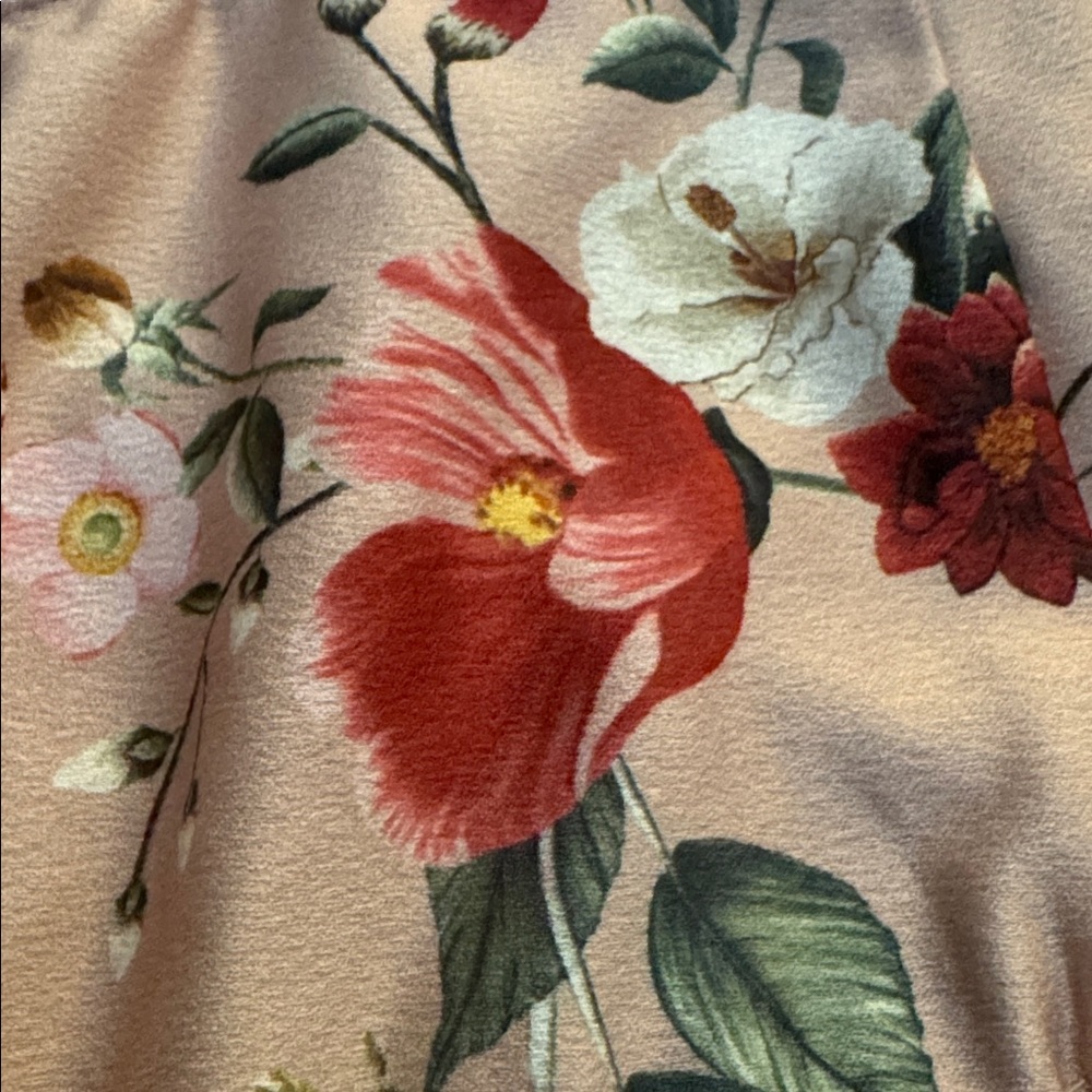 Farm Rio Pink Floral Cropped Camisole - Picture 6 of 6